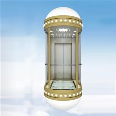 Lift Bulat untuk Rumah
